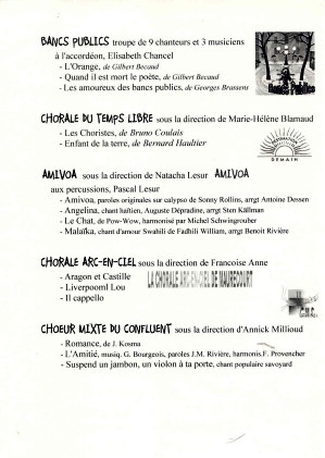 Programme Cinéville
